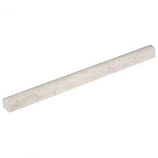Check spelling or type a new query. White Travertine Bullnose Pencil Liner Stone Tile Us