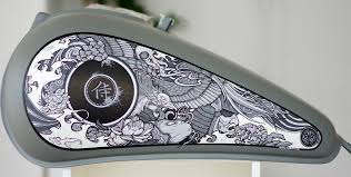 Custom Tanks Japanese Style Motorcycle Tank Gas Tank Paint Motorcycle Painting