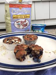 Bob's red mill gluten free flour, oatmeal, protein powder, and much more available at competitive prices at iherb.com. Recipe Gluten Free Blueberry Oatmeal Muffins With Stonyfield And Bob S Red Mill Sarah Canney