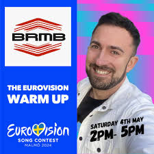 Join Luke Crawford this Saturday 4th May as we kick off Eurovision week  with the Eurovision Warm Up. 3 hours of the biggest songs to come from the  contest since it began