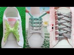 Youtube Shoe Lace Tying Techniques Shoe Lace Patterns Ways To Lace Shoes