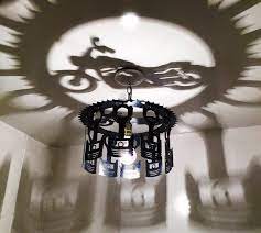 Free shipping · huge selection · name brands · excellent service Motorcycle Shadow Light Ceiling Light Shadow Light Etsy