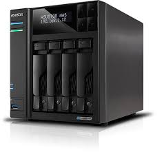 ASUSTOR Lockerstor 4 AS6604T ( LCD Panel ) 4-Bay NAS ...