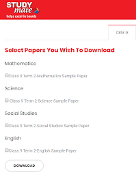 Cbse Sample Papers For Class 9 Sample Paper Question Paper How To Gain Confidence