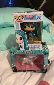 Hatsune Miku Hot Topic Exclusive Metallic Funko Pop Nib Tokidoki Hatsune Miku Unicorno 5 Vinyl White 5 Inch Limited Edi Hatsune Miku Vinyl Figures Hatsune
