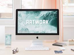 Imac Desktop And Iphone Mockup Free Mockup Iphone Mockup Mac Desktop Imac