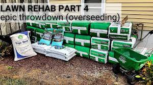 Asha is taking over from mr. Overseeding Spreading Fertilizer Peat Moss Youtube