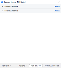 You can import a revised csv file via the zoom website as often as. Breakout Rooms Owl Help Western University