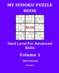 Or if you're a sudoku whiz, go for the harder ones. 9781533509857 My Sudoku Puzzle Book Hard Level For Advanced Skills Volume 1 Sudoku Puzzles Iberlibro J Judge 1533509859