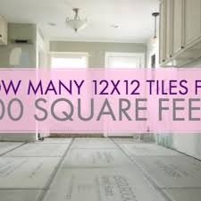 Since ceramic and porcelain tiles are similar, the price range of $4 to $25 per square foot is also about the same. How Many 12x12 Tiles For 100 Square Feet Renos 4 Pros Joes