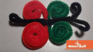 Tuto cure pipes fil chenille tortue, source:youtube.com. Papillon En Fils Chenille Manzabull