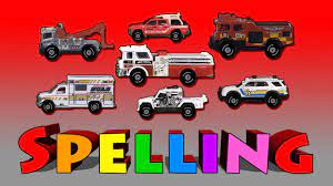 A noun is a word referring to a person, animal, place, thing, feeling or idea (e.g. Spell Rescue Vehicles Ambulance Fire Truck Tow Truck And More Youtube