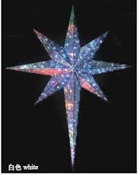 Christmas At Winterland Wl 5str 04 Pw Pure White Stars 4 Foot Pure White Led Bethlehem Star Indoor Holiday Tree Toppers Church Furniture Design Holiday Lights