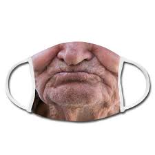 Mundschutz Alter Mann Falten Corona Mund Geschenk Gesichtsmaske One Size Shirts Fur Hobby Freizeit Und Beruf Masken Alte Manner Gesicht