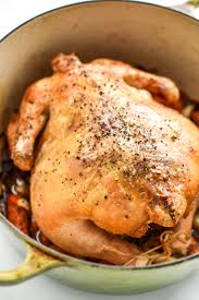 Simple Whole Roast Chicken Whole30 Paleo