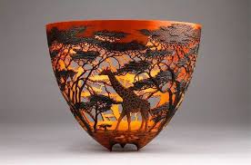 Pousta On Instagram Paisaje Tallado En Madera X Gordonpembridge Woodart Safari In 2020 Wood Art Wood Artwork Wood Carving Art
