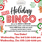 Holiday Bingo Ceramic Painting Night Dec 17th event image
