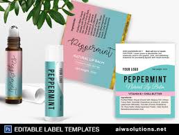 Perfume Roller Ball Label Template Id43 Lip Balm Labels Lip Balm Labels Template Lip Balm Tube Labels