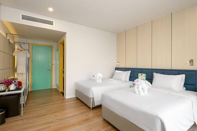 Không gian nghỉ ngơi hiện đại tại Grand Citiview Da Nang Hotel giữa khu vực trung tâm Đà Nẵng