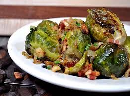 2 slices rustic country bread. Roasted Brussels Sprouts And Pancetta