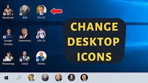 Changing it back is pretty easy. Change Desktop Shortcut Icons In Windows 10 Youtube
