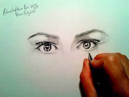 Basit Gercekci Cift Goz Cizimi Blanchefleur Art Youtube Gercekci Cizimler Cizim Gozler