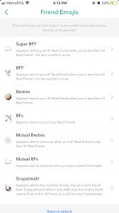 Snapchat Friend Emojis Snapchat Friend Emojis Snapchat Names Snapchat Friends