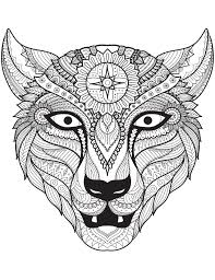 Le site de coloriage gratuit à imprimer coloriage.info est à jour continuellement afin d'offrir le meilleur catalogue de coloriages sur le web. Dessin De Loup Tres Difficile A Imprimer De Bimbimkha