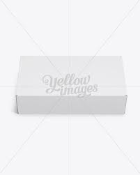 Matte Box Mockup Front View High Angle Shot In Box Mockups On Yellow Images Object Mockups Box Mockup High Angle Shot Mockup Free Psd