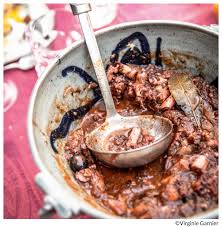 Etaler les tranches de paleron sur la table, mettre sur l'un des bord . Alouettes Sans Tete De Christophe