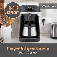Find a great collection of drip coffee makers & accessories at costco. Breville All In One Coffee House Espresso Filter And Pods Coffee Machine With Milk Frother Dolce Gusto Compatible Vcf117 Amazon Co Uk Home Kitchen
