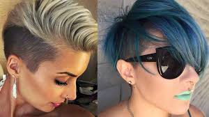 Here are pictures of this year's best haircuts and hairstyles for women with short hair. Extreme Short Pixie Haircut Short Pixie Cut Styles Youtube