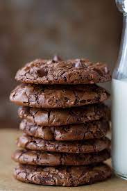 Fudgy Brownie Cookies Recipe Life Made Simple Recipe Brownie Cookies Cookie Recipes Baking