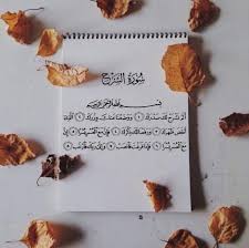 ب س م الل ه الر ح م ن الر ح يم أ ل م ن ش ر ح ل ك ص د ر ك 1 و و ض ع ن ا ع ن ك و ز ر ك 2 ال ذ ي أ ن ق ض ظ ه ر quran islamic quotes quran islam