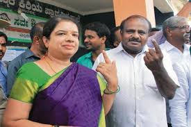 Even as the bs yediyurappa government completes its first year in office next month, several senior leaders and legislators are reportedly unhappy with the chief minister's style of functioning. Victory For Kumaraswamy S Wife Yeddyurappa S Son Anitha Kumaraswamy