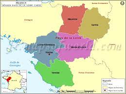 Ce classement liste les 500 plus grosses entreprises dans le département loire. Carte Du Pays De La Loire Departements Les Grandes Villes En Pays De La Loire 52