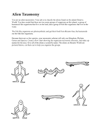 Alien Taxonomy