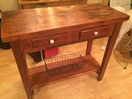 repurposed kitchen island work bench