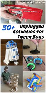 We may earn a commission through links on our site. 50 Unplugged Activities For Tween Age Boys Frugal Fun For Boys And Girls Activities For Boys Tween Ages Hobbies For Kids