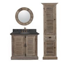 Most single sink vanities measure anywhere from 36 to 48 inches, and the extra width gives you a little more elbow room and storage space. 36 Inch Single Sink Bathroom Vanity In Natural Oak