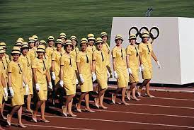 5 unmissable events on day 9 and when to watch australia will be out for more medals on the final day of swimming at the tokyo olympics. At The Tokyo National Stadium The Australian Athletes Parade During Olympics Opening Ceremony Olympic Hero Olympics Style