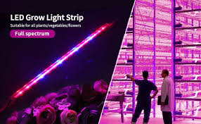 Led grow lights are electrically powered to provide a light spectrum that stimulates natural sunlight. Amazon Com 6 Pack Led Grow Light With Timer Lightimetunnel 60w T5 Grow Light Bar Strip Grow Lamp 4 Levels Brightness Dimmable For Indoor Plants Gardening Hydroponics Greenhouse Home Improvement