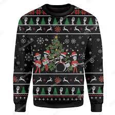 The most common custom ugly christmas sweater material is metal. Gearhumans Custom Ugly The Beatles Christmas Sweater Jumper Gearhumans 3d Costume Hoodie T Shirt And More