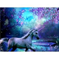 They are different from the dark riders as the black unicorns look scary with plain coloured fur. Unicorn Diy Diamond Painting Unicorn Pictures Unicorn Wallpaper Unicorn Fantasy