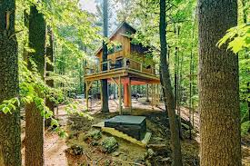 Check spelling or type a new query. The Canopy Treehouse A Luxury Carbon Free Retreat Treehouses For Rent In Sanford Maine United States