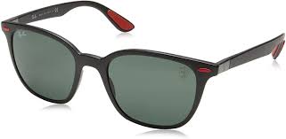 Largest selection of designer eyewear. Amazon Com Ray Ban Rb4297m Scuderia Ferrari Collection Square Sunglasses Matte Black Dark Green 51 Mm Shoes