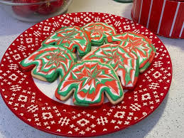 Christmas Tie Dye Sweater Cookies Recipe Food Network Recipes The Kitchen Food Network Christmas Sugar Cookies