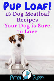 Pup Loaf 13 Dog Meatloaf Recipes Your Dog Is Sure To Love Dog Meatloaf Recipe Meatloaf Meatloaf Recipes