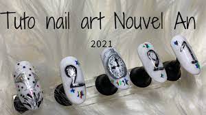 Voici un tuto nail art water marble de yoko avec deux motifs différents : Un Tuto Nail Art Nouvel An 2021 Youtube