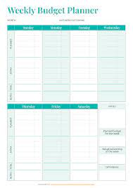 Printable Simple Weekly Budget Template Pdf Download Weekly Budget Template Budget Planner Template Weekly Budget